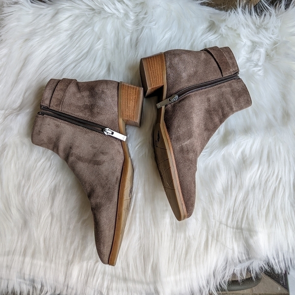 Aquatalia Suede Leather Ankle Boots - Picture 5 of 15